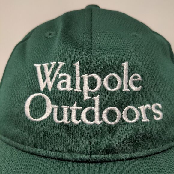 Sport-Tek Men's Strapback Hat Green Adjustable Embroidered Walpole Outdoors Logo - Picture 4 of 11